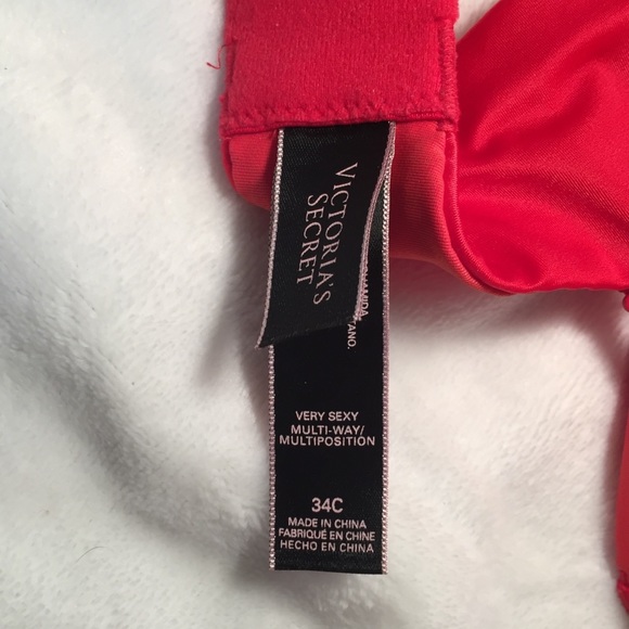 Victoria’s Secret Very Sexy multiway 34C red bra - Picture 5 of 6
